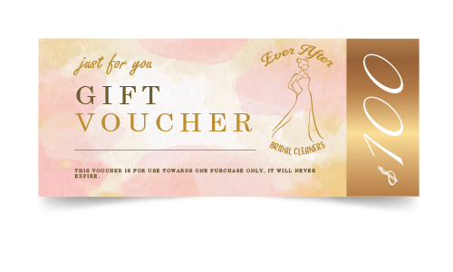 Dress Cleaning Gift Voucher